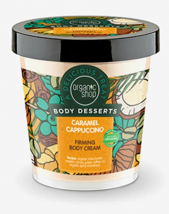 Natura Siberica Organic Shop Body Desserts Caramel Cappuccino