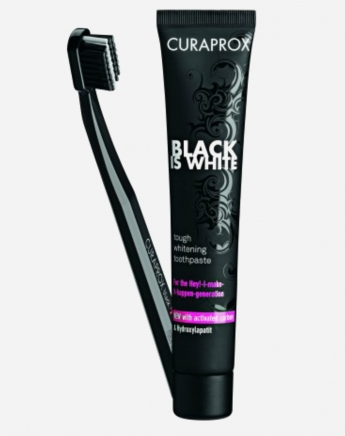 Curaprox Black is White: Λεύκανση με μαύρη οδοντόκρεμα γίνεται;