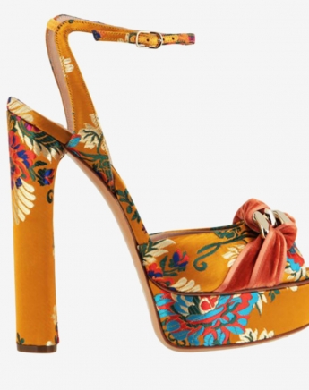 Casadei floral highheels για σέξι νύχτες