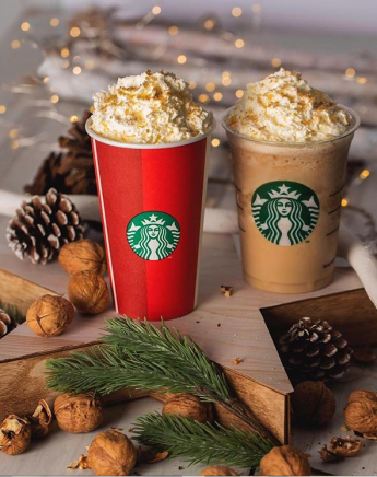 Starbucks γιορτινές εκπλήξεις: 3 γλυκά σνακ 3 ευρώ (και άλλα πολλά)!